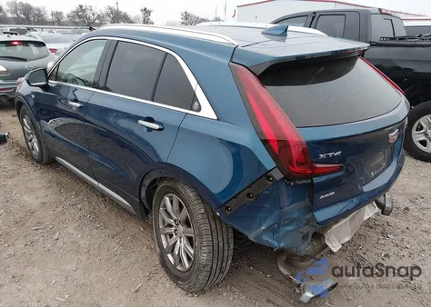 2019 Cadillac Xt4 Premium Luxury from USA, damaged, VIN 1GYFZDR47KF162537